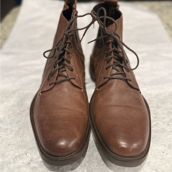 7 For All Mankind Other - 7 For All Mankind Chestnut Lace-Up Boots